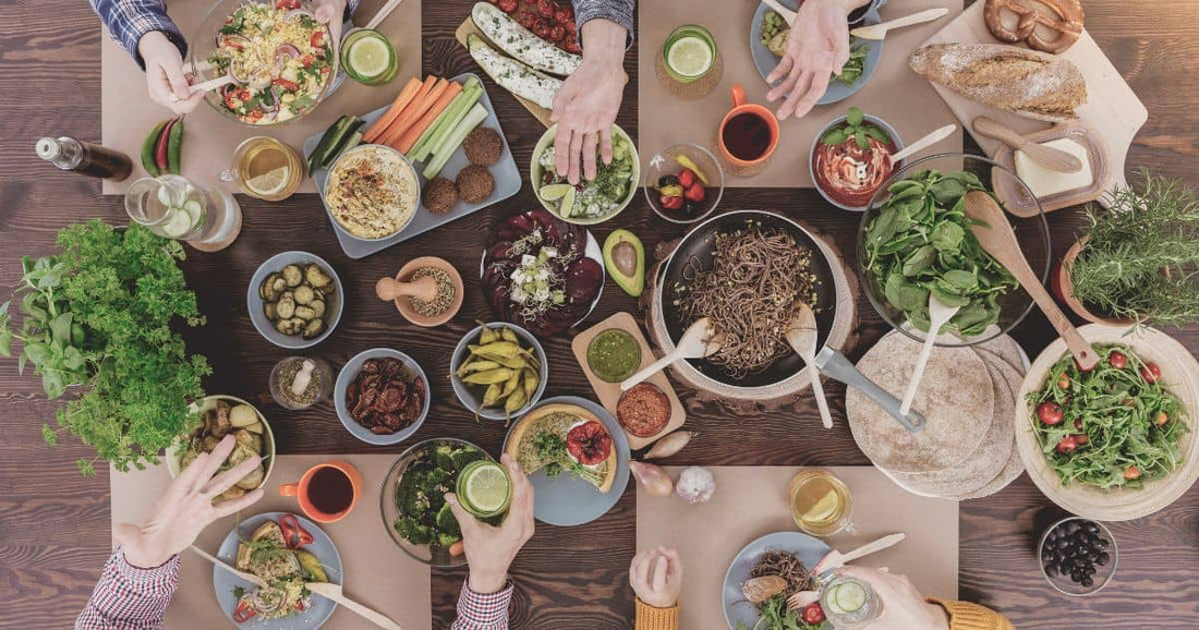 Ausgewogene Mahlzeiten als Abendessen zum Abnehmen